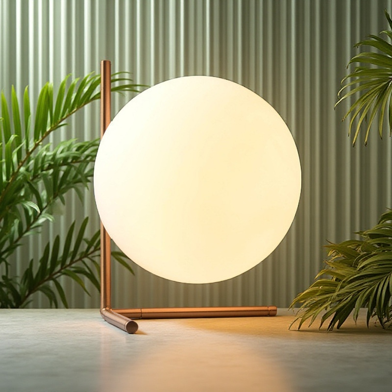 Luce Verticale Nordica - Lampada da Comodino Moderna
