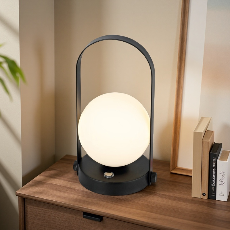 Lampada Portatile USB Retrò - Stile e Funzionalità per Ogni Ambiente
