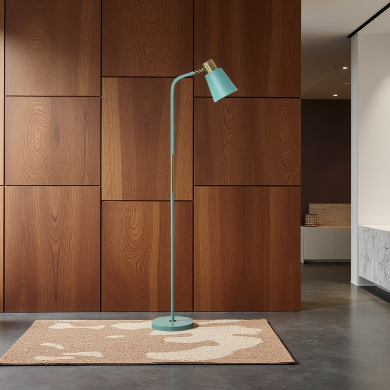 Lampada da Terra LED Nordica - Eleganza Regolabile per Ambienti Moderni