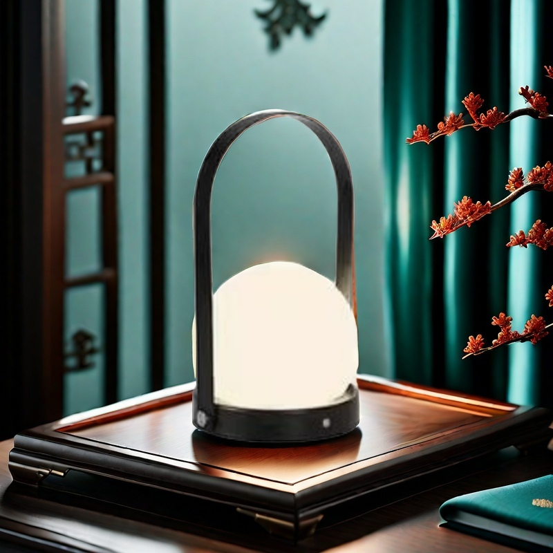 Lampada Portatile Minimalista - Design Elegante e Funzionalità Avanzata