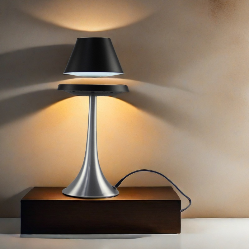 Lampada a Levitazione Magnetica - Illuminazione Futuristica e Magica