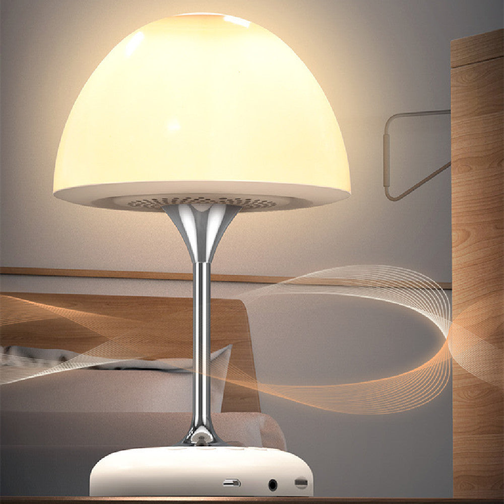 Lampada da Tavolo Multifunzione con Audio Integrato - Luce e Musica in Unico Design