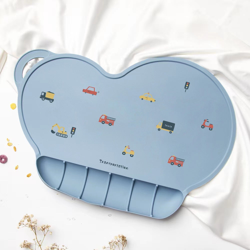 "SplashGuard™ - Il Set da Tavola in Silicone che Unisce Stile e Funzionalità!"