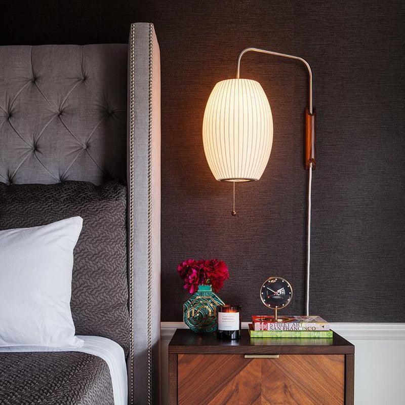 Applique in Stile Nordico con Effetto Seta - Eleganza Creativa per Studio e Camera da Letto