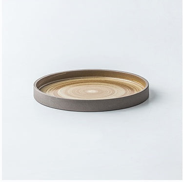 Servizio di Piatti in Ceramica Retrò - Eleganza Semplice per la Tavola