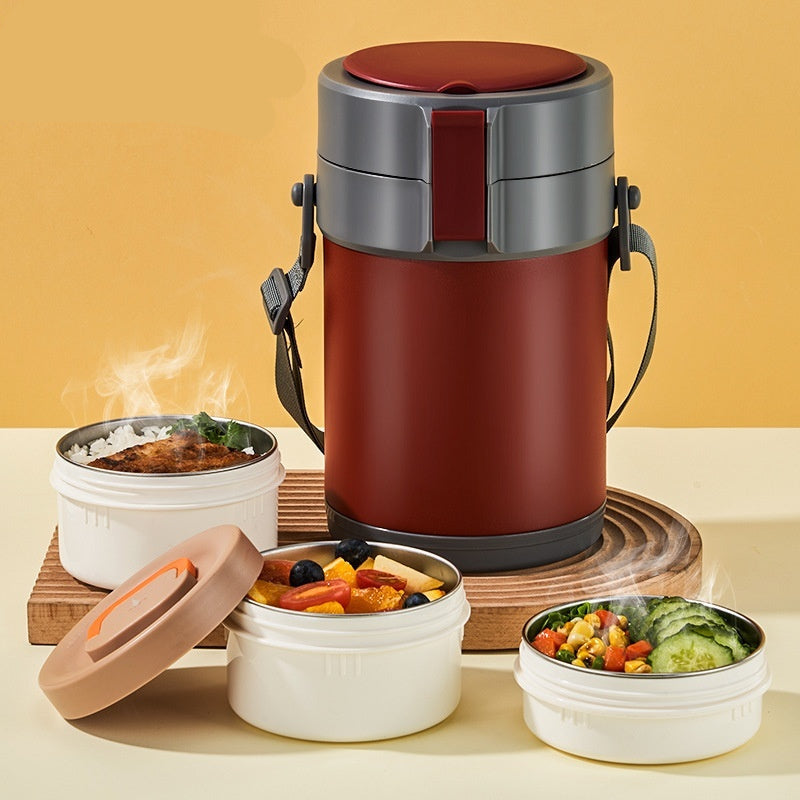 Porta Pranzo Termico in Acciaio Inossidabile 304: Gusto e Funzionalità al Tuo Fianco