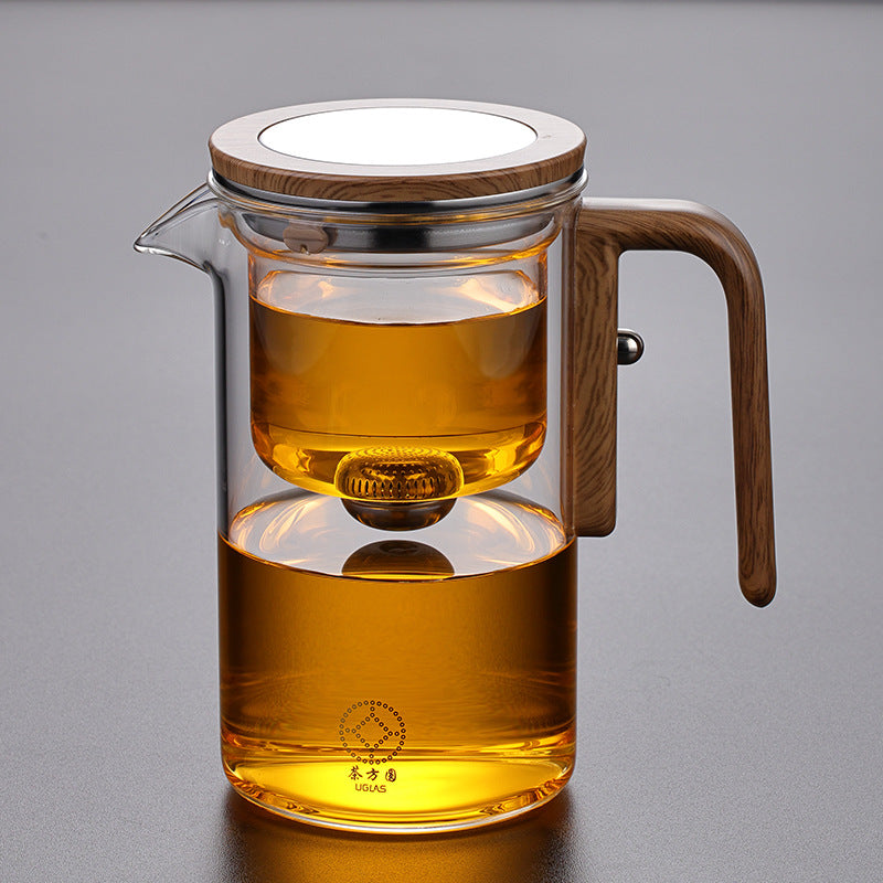 Eleganza Raffinata con la Tazza da Tè in Vetro Resistente al Calore