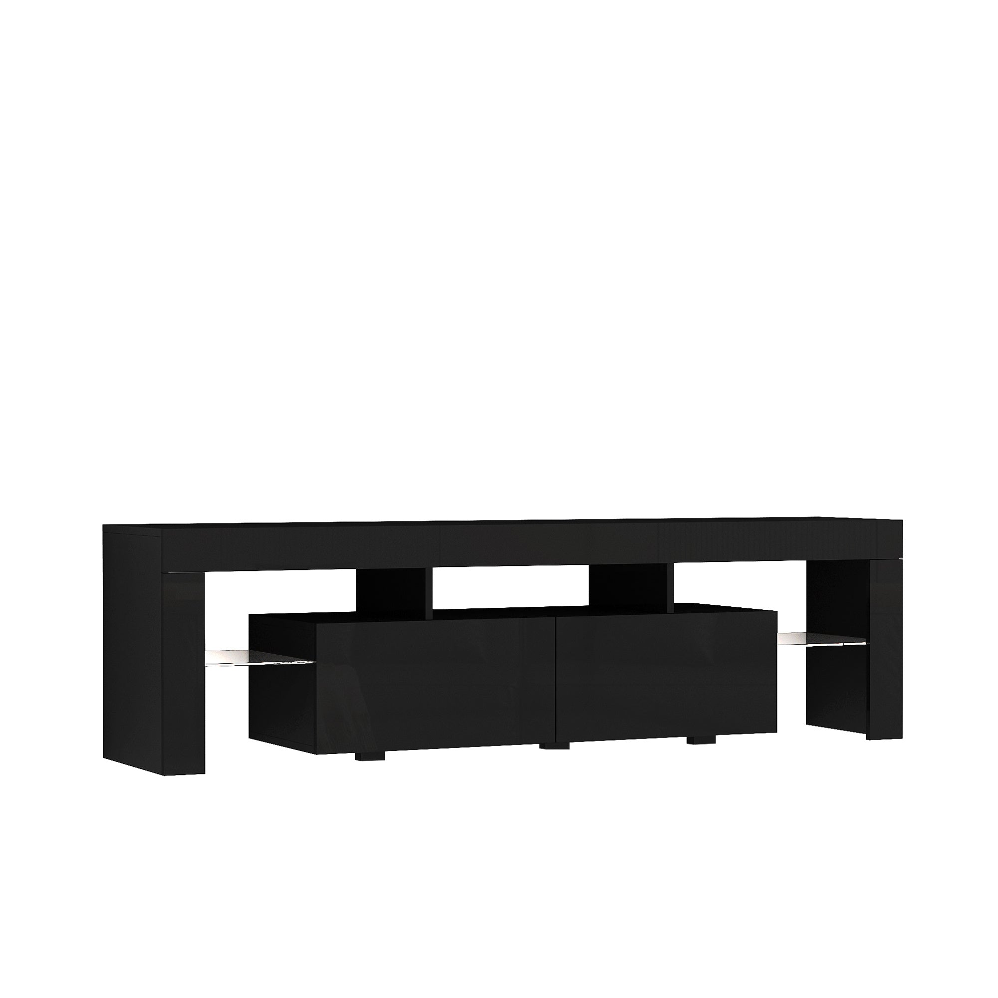 Console TV Moderna con Luci LED - Eleganza Luminosa per il Tuo Soggiorno