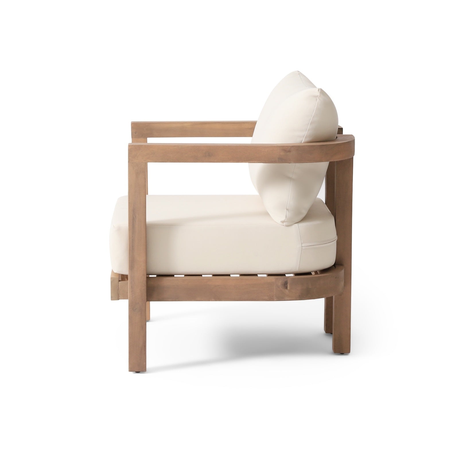 Poltrona da Esterno in Legno di Acacia - Eleganza Naturale e Comfort Premium