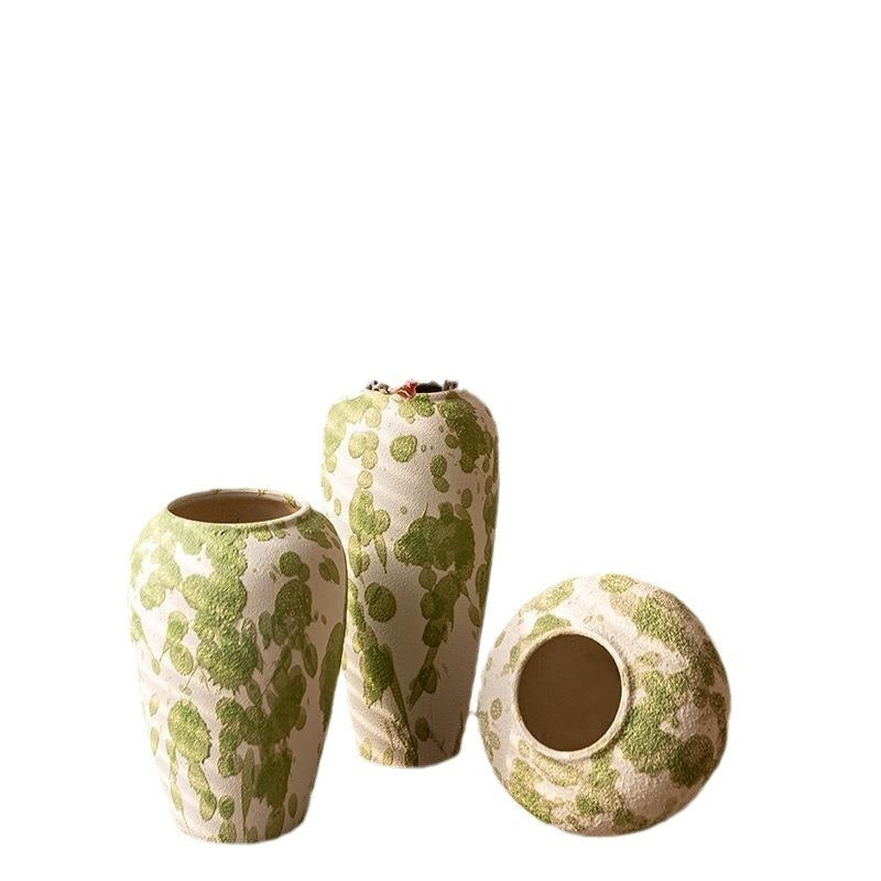 Vaso Ceramica Wabi-Sabi per Fiori Secchi - Eleganza Imperfetta per la Tua Casa