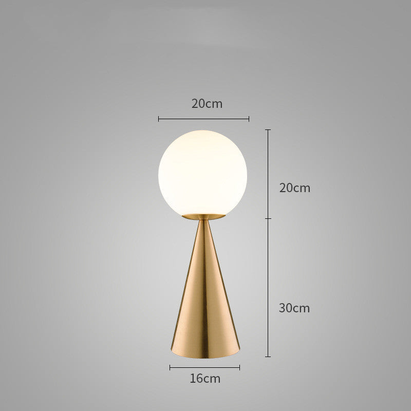 Luce Verticale Nordica - Lampada da Comodino Moderna