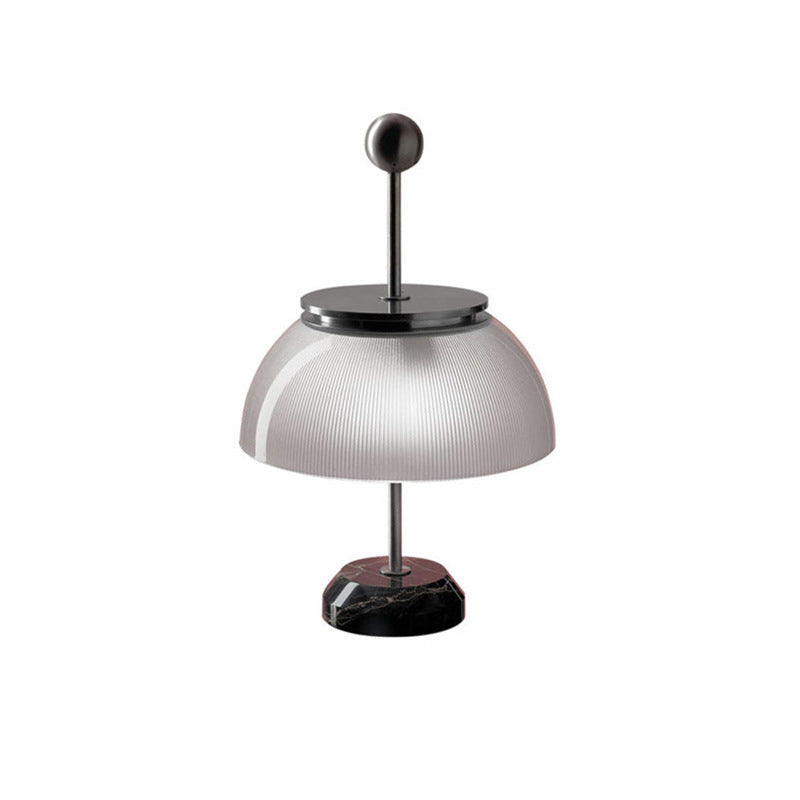 Raffinatezza Minimalista con Lampada da Tavolo in Vetro