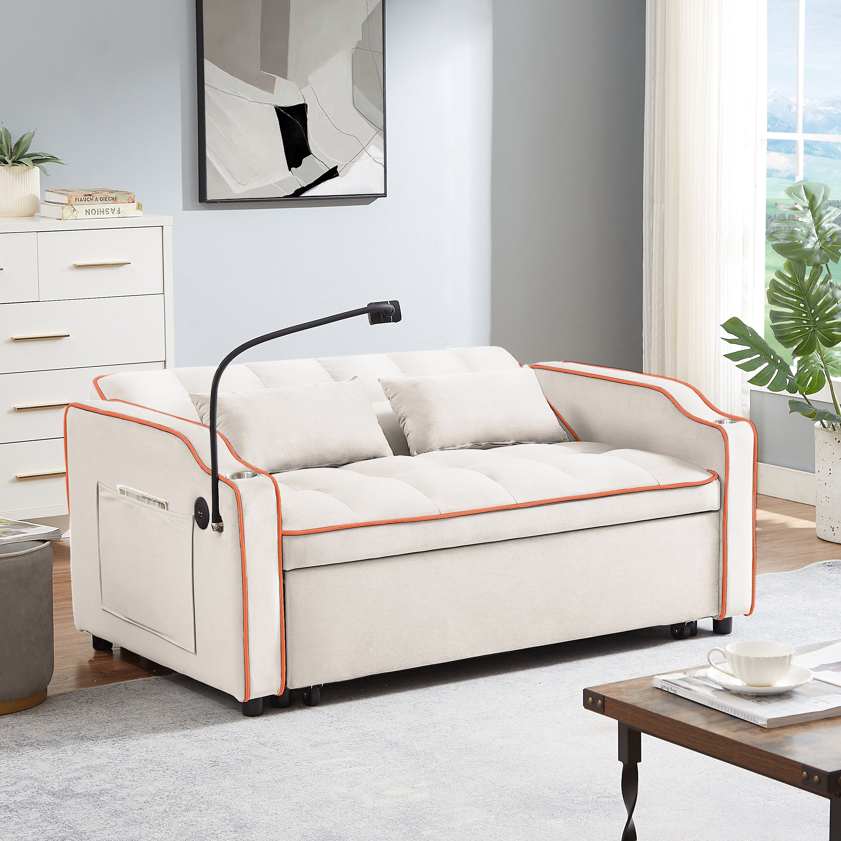 Eleganza e Comfort: Divano Letto Versatile Pieghevole in 3 Lunghezze