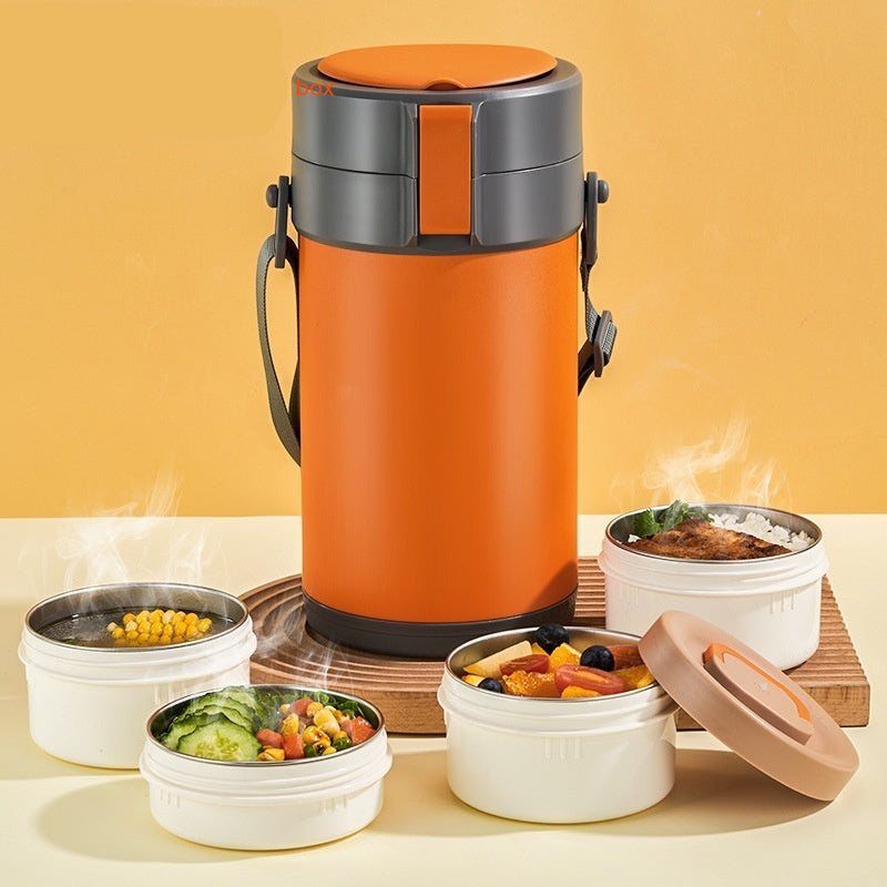 Porta Pranzo Termico in Acciaio Inossidabile 304: Gusto e Funzionalità al Tuo Fianco
