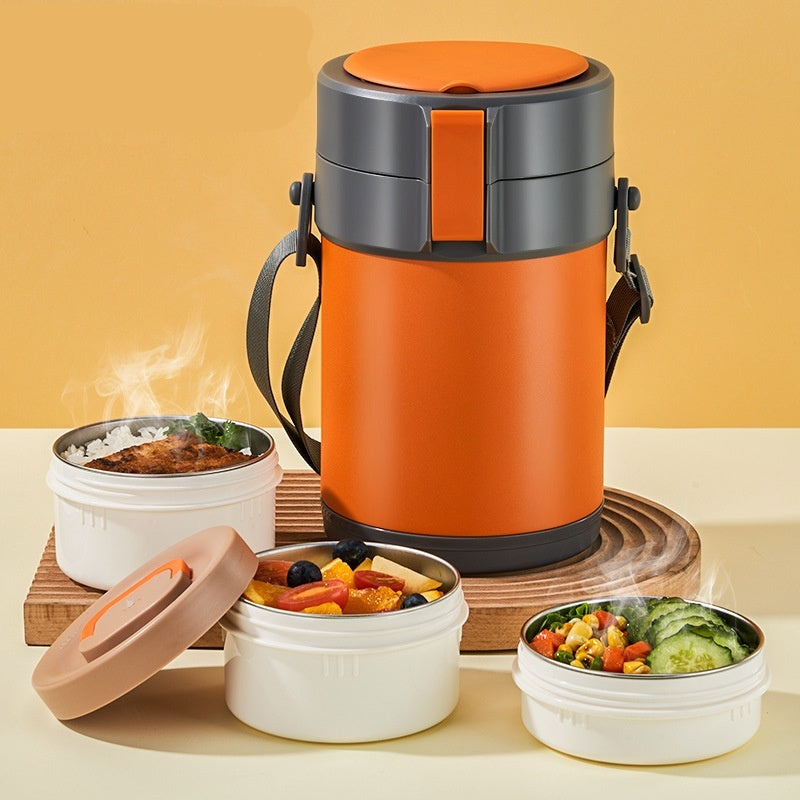 Porta Pranzo Termico in Acciaio Inossidabile 304: Gusto e Funzionalità al Tuo Fianco