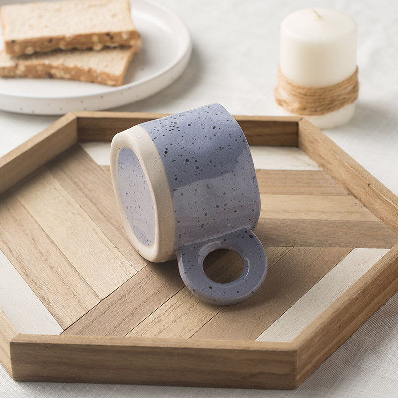 MorningMingle™ - Tazza da Colazione in Ceramica con Manico ad Anello