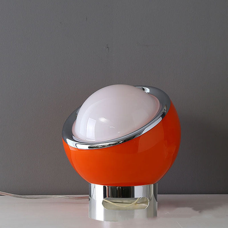 Lampada da Tavolo Vintage in Vetro - Illuminazione Elegante con Stile Antico