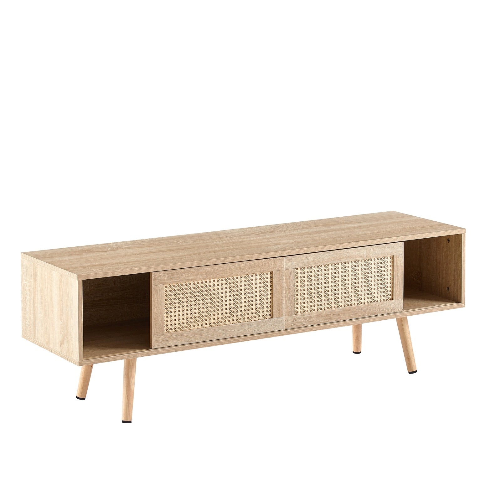 Stile Naturale con Mobile TV in Rattan
