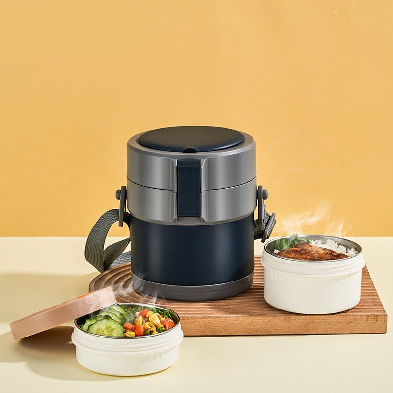 Porta Pranzo Termico in Acciaio Inossidabile 304: Gusto e Funzionalità al Tuo Fianco