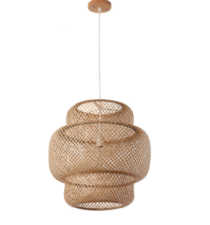 Lampadario in Bamboo Art Nordic: Illumina il Tuo Ambiente con Stile Naturale