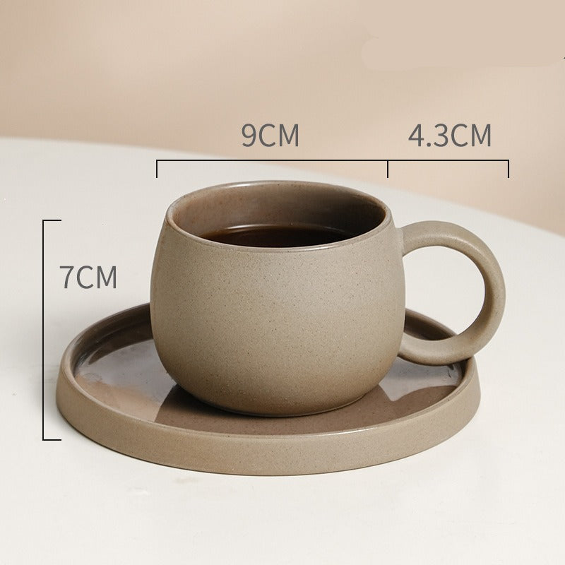 ZenBrew™ - Set Tazzina da Caffè in Ceramica per un'Esperienza Giapponese Autentica