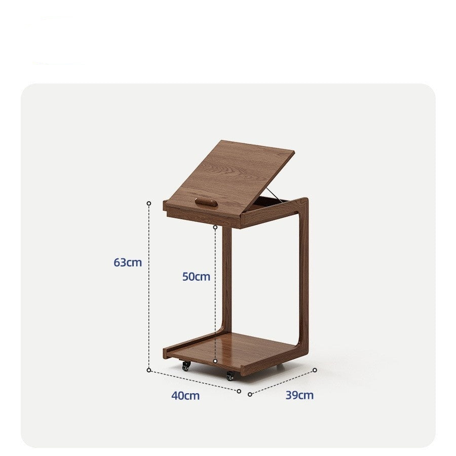 Stile Moderno con Tavolino in Legno Massello