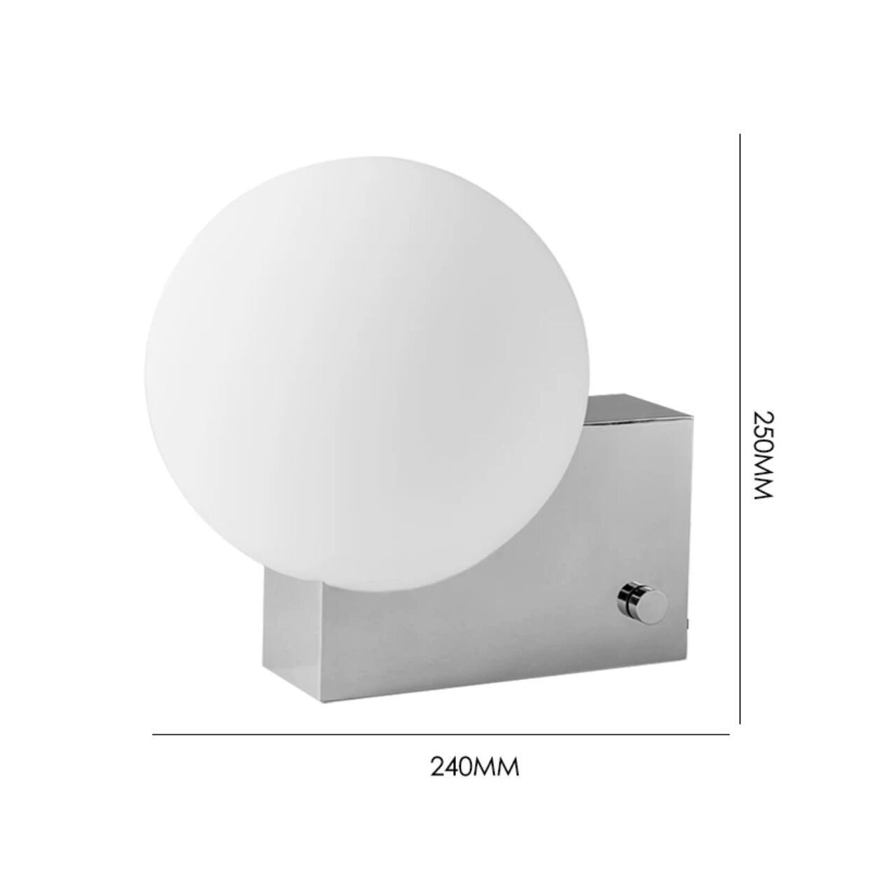 Eleganza Lunare con Lampada da Tavolo Decorativa Nordica