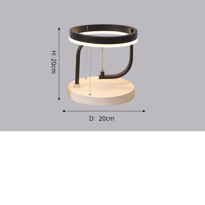 Lampada da Comodino LED Moderna - Luce Soffusa e Design Essenziale