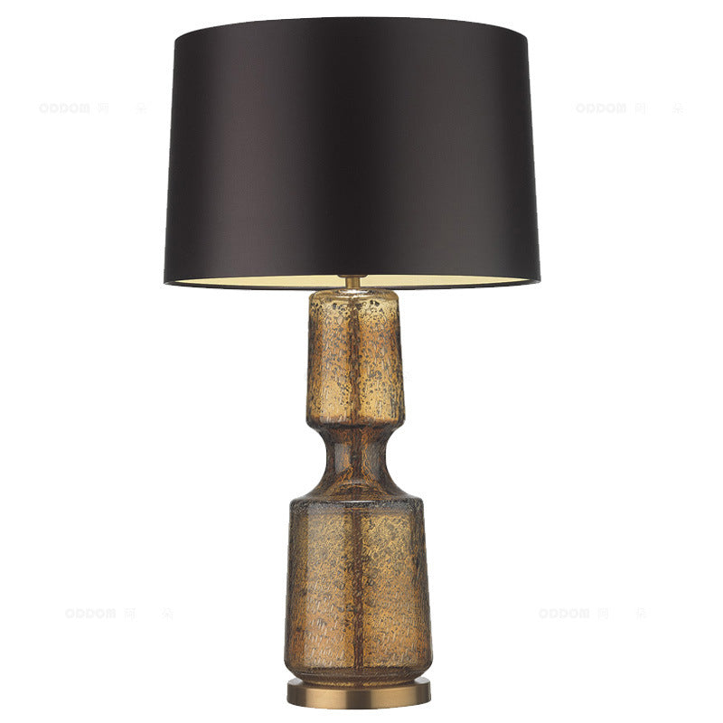Lampada da Tavolo in Vetro Artistico - Eleganza Creativa per Camera e Soggiorno