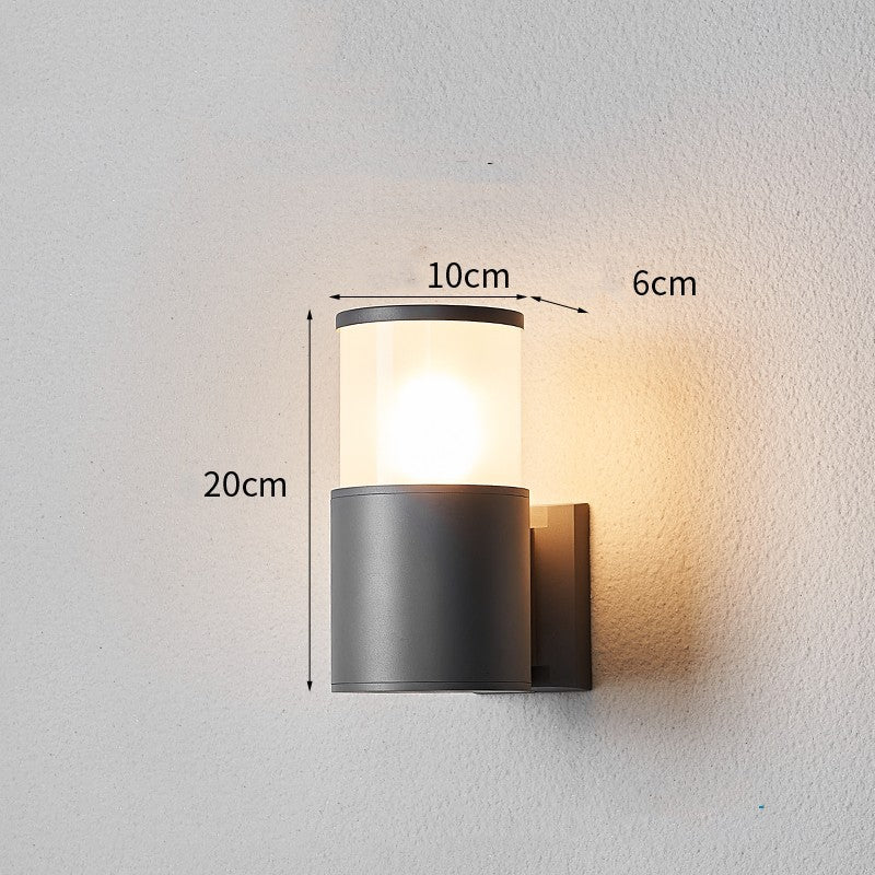Eleganza Resistente con Lampada da Parete Impermeabile
