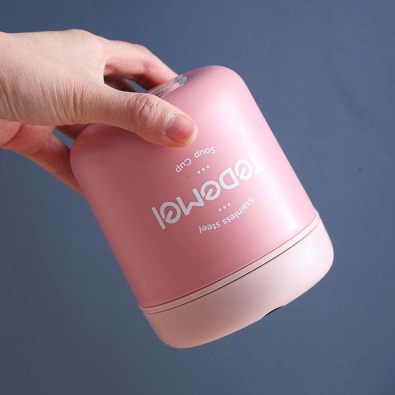 Piccolo Bambino con Cucchiaio: Termos Sigillato Portatile a Mano