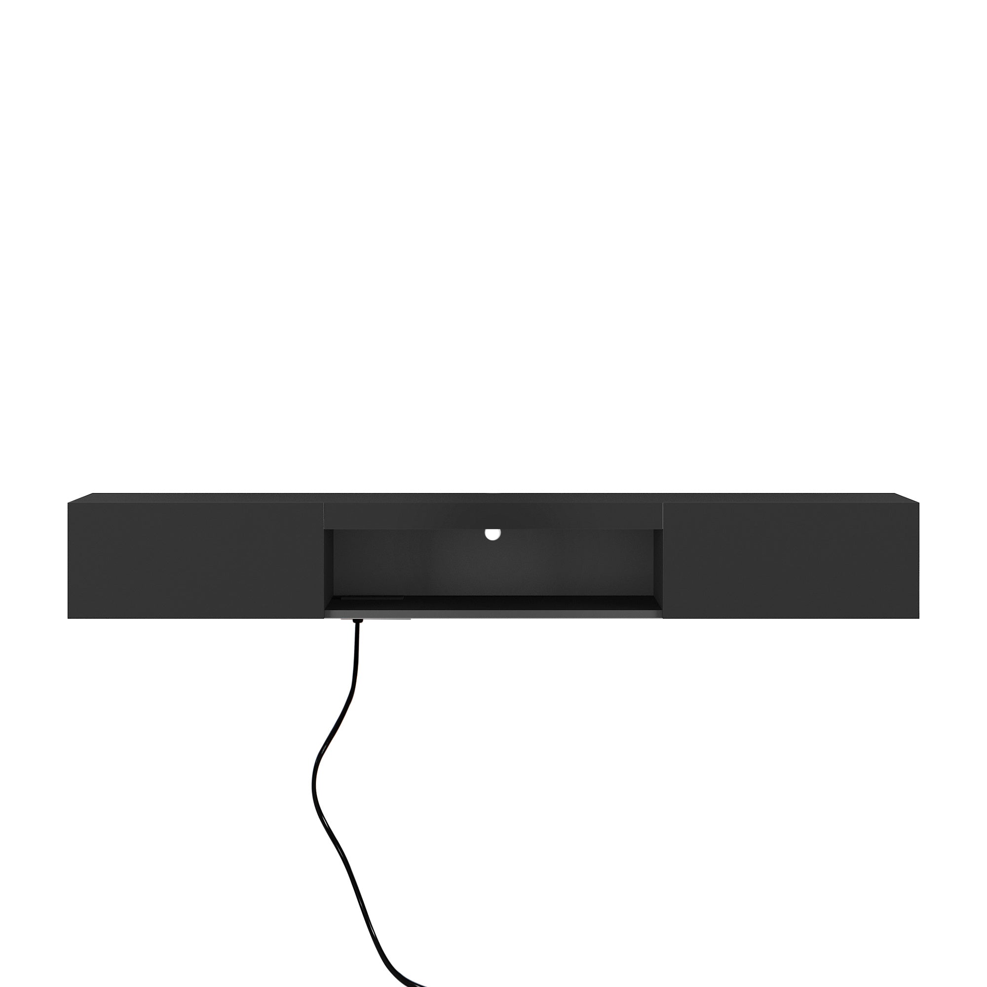 Mobile TV Galleggiante con Luci LED - Design Futurista e Funzionale
