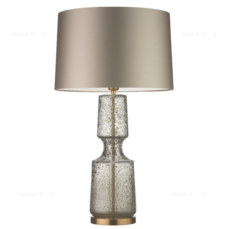 Lampada da Tavolo in Vetro Artistico - Eleganza Creativa per Camera e Soggiorno