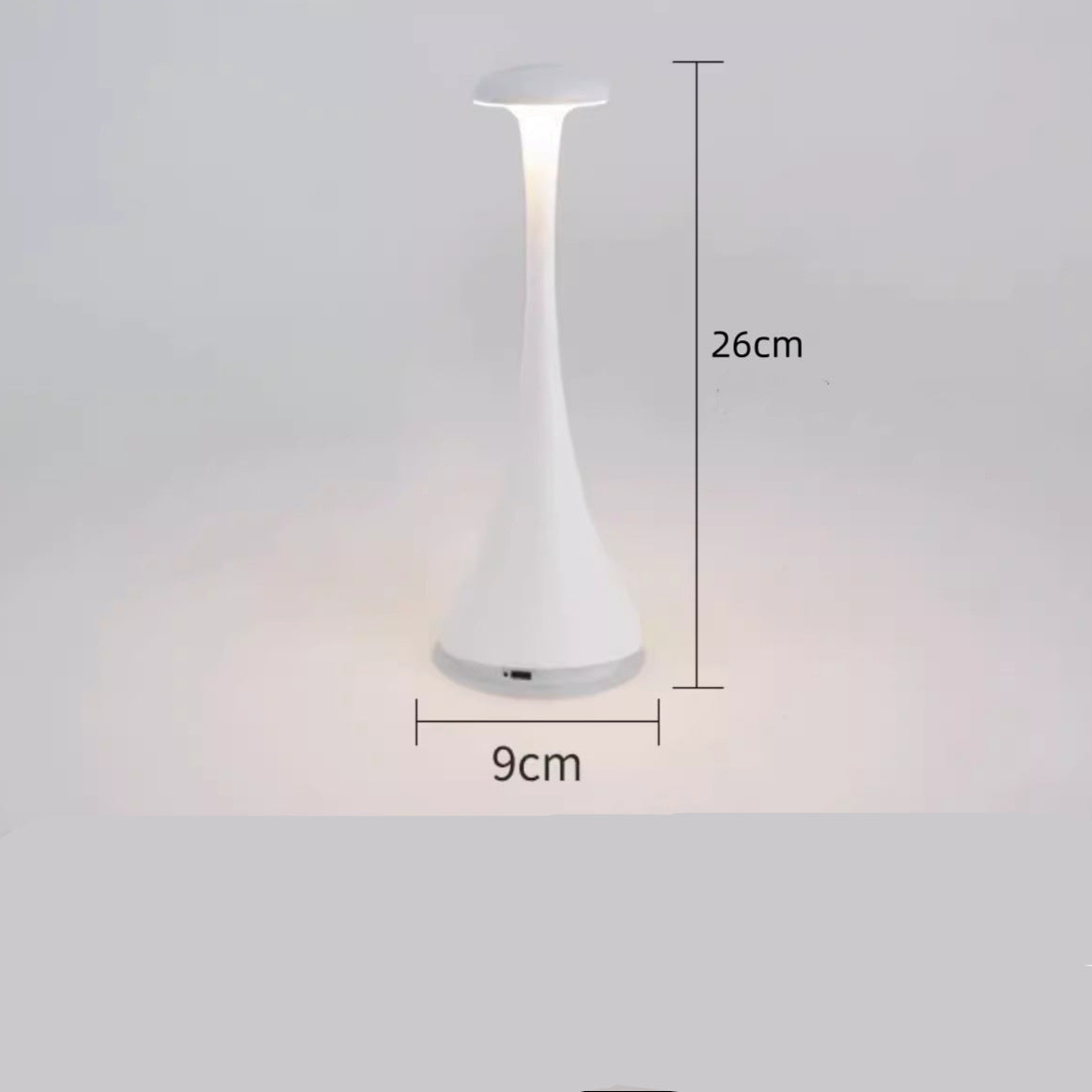 Atmosfera Perfetta con Lampada da Tavolo Ricaricabile