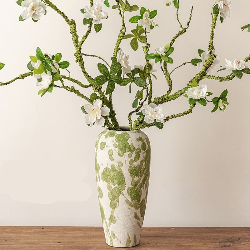 Vaso Ceramica Wabi-Sabi per Fiori Secchi - Eleganza Imperfetta per la Tua Casa