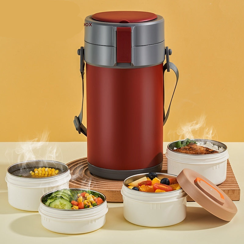 Porta Pranzo Termico in Acciaio Inossidabile 304: Gusto e Funzionalità al Tuo Fianco