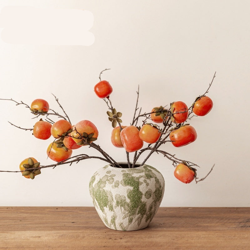 Vaso Ceramica Wabi-Sabi per Fiori Secchi - Eleganza Imperfetta per la Tua Casa