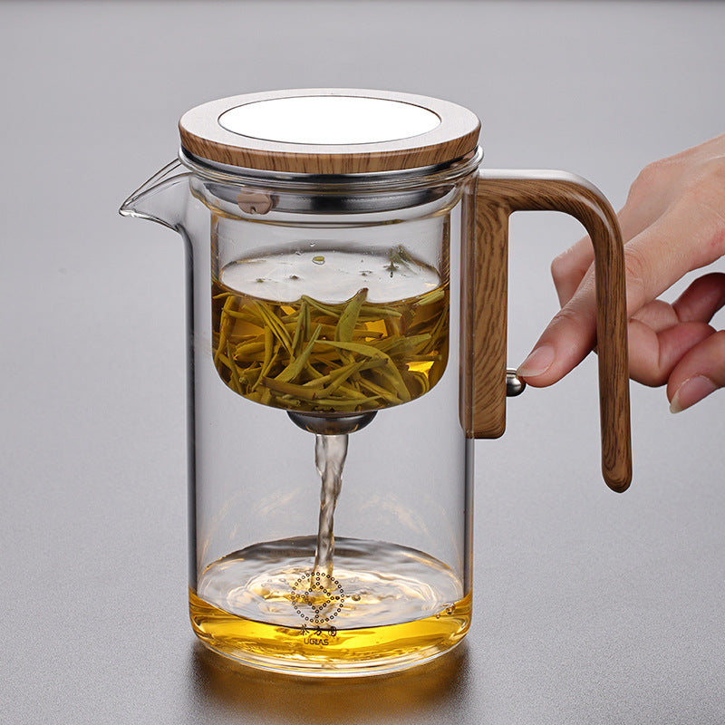 Eleganza Raffinata con la Tazza da Tè in Vetro Resistente al Calore