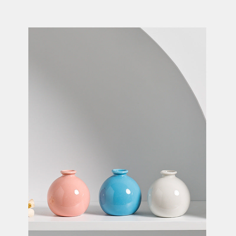 Elegante Vaso INS in Stile Giapponese per Decorazioni Domestiche