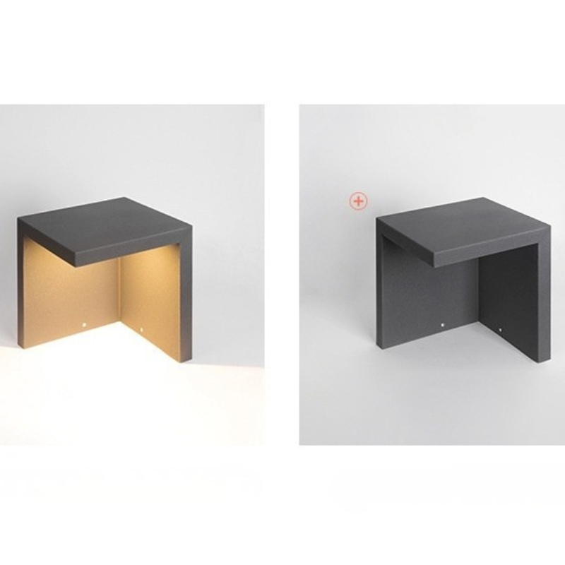 Slate Glow — Lampada paesaggistica a sgabello, luce discreta per esterni