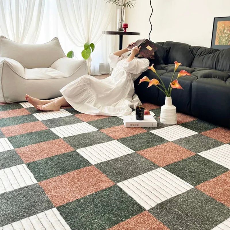 Tappeto Artistico Geometrico di Lusso - Eleganza e Comfort per Ogni Ambiente