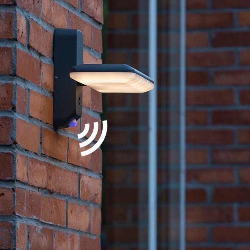 Luce Solare Nordic Infrarossi Sensore Lampada da Parete Esterna