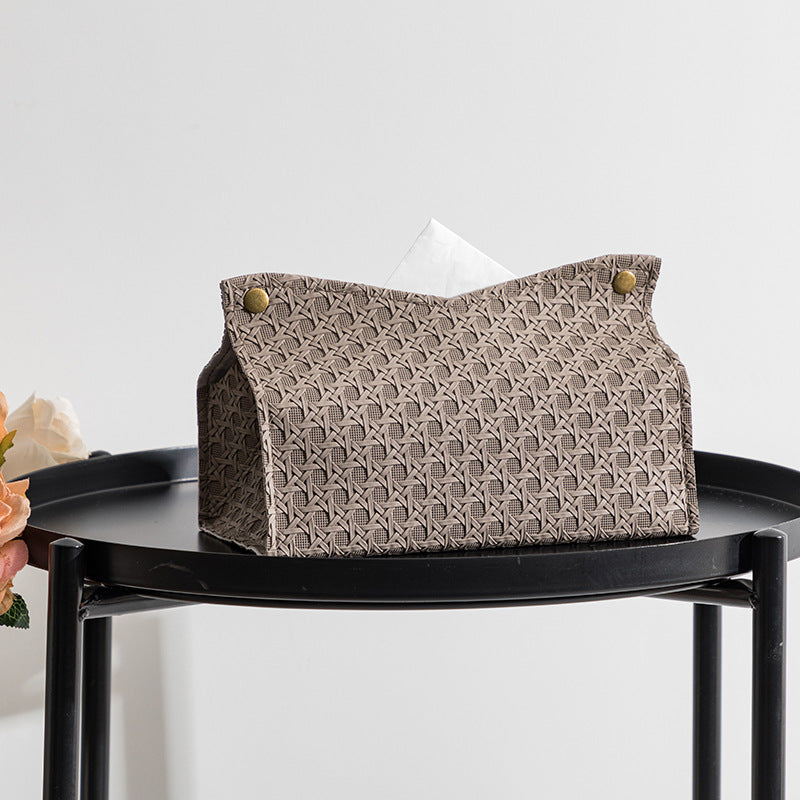 Eleganza Funzionale con un Porta Fazzoletti in Pelle