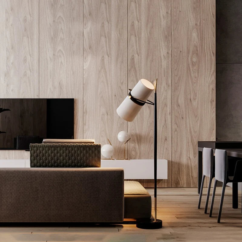 Eleganza Nordica con Lampada da Terra Moderna