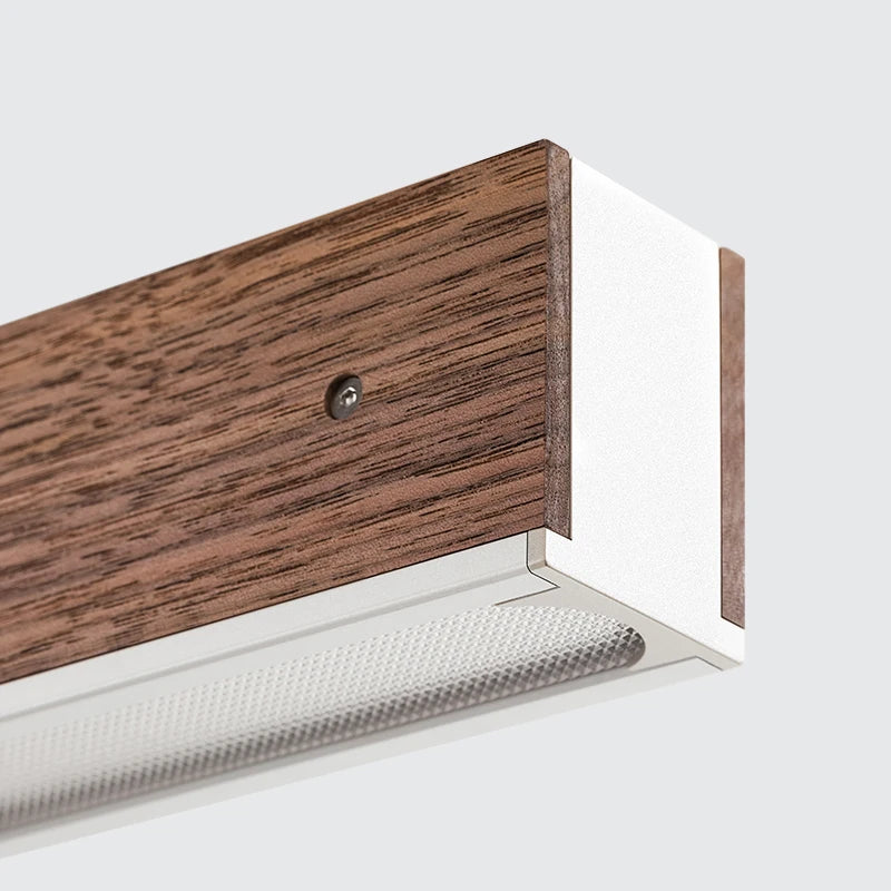 Lampada a Sospensione LED in Legno Massello - Eleganza su Misura per Ogni Ambiente