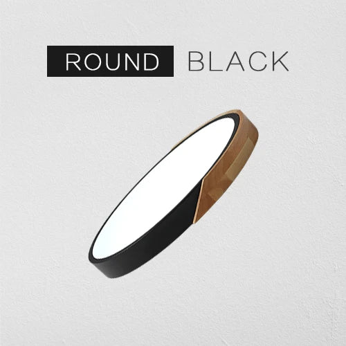 Plafoniera LED in Legno - Eleganza e Funzionalità per Ogni Ambiente