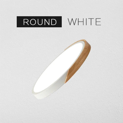 Plafoniera LED in Legno - Eleganza e Funzionalità per Ogni Ambiente