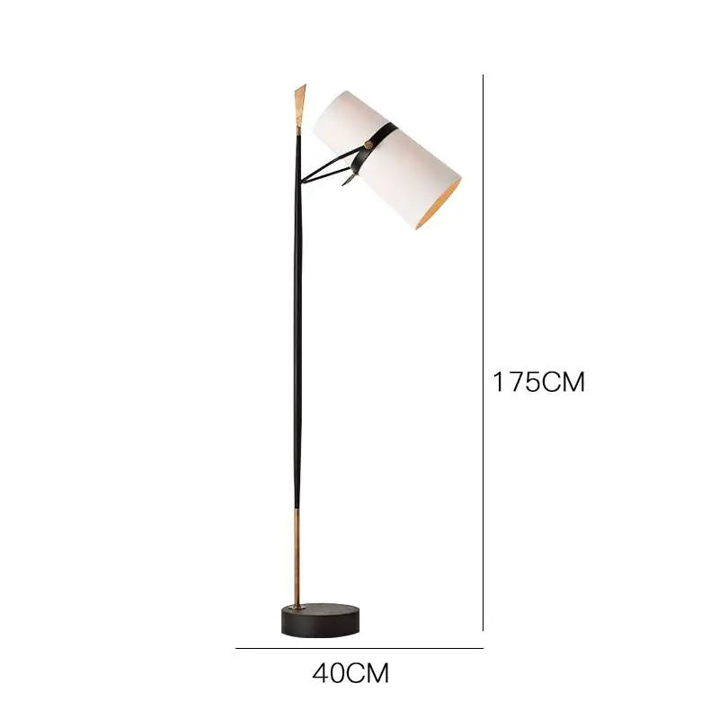 Eleganza Nordica con Lampada da Terra Moderna