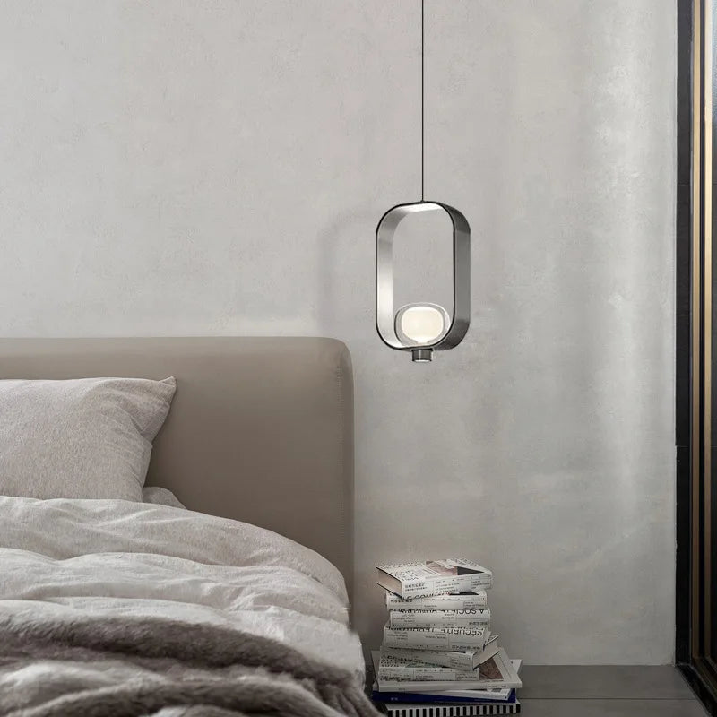 Lampadario a LED Nero Nordico - Eleganza e Raffinatezza per Ogni Ambiente