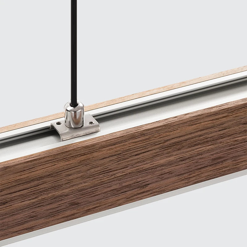 Lampada a Sospensione LED in Legno Massello - Eleganza su Misura per Ogni Ambiente